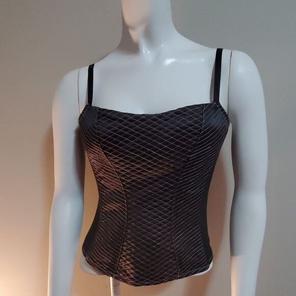 Native Intimates Black & Pink Steampunk Corset 34B - Picture 2 of 5